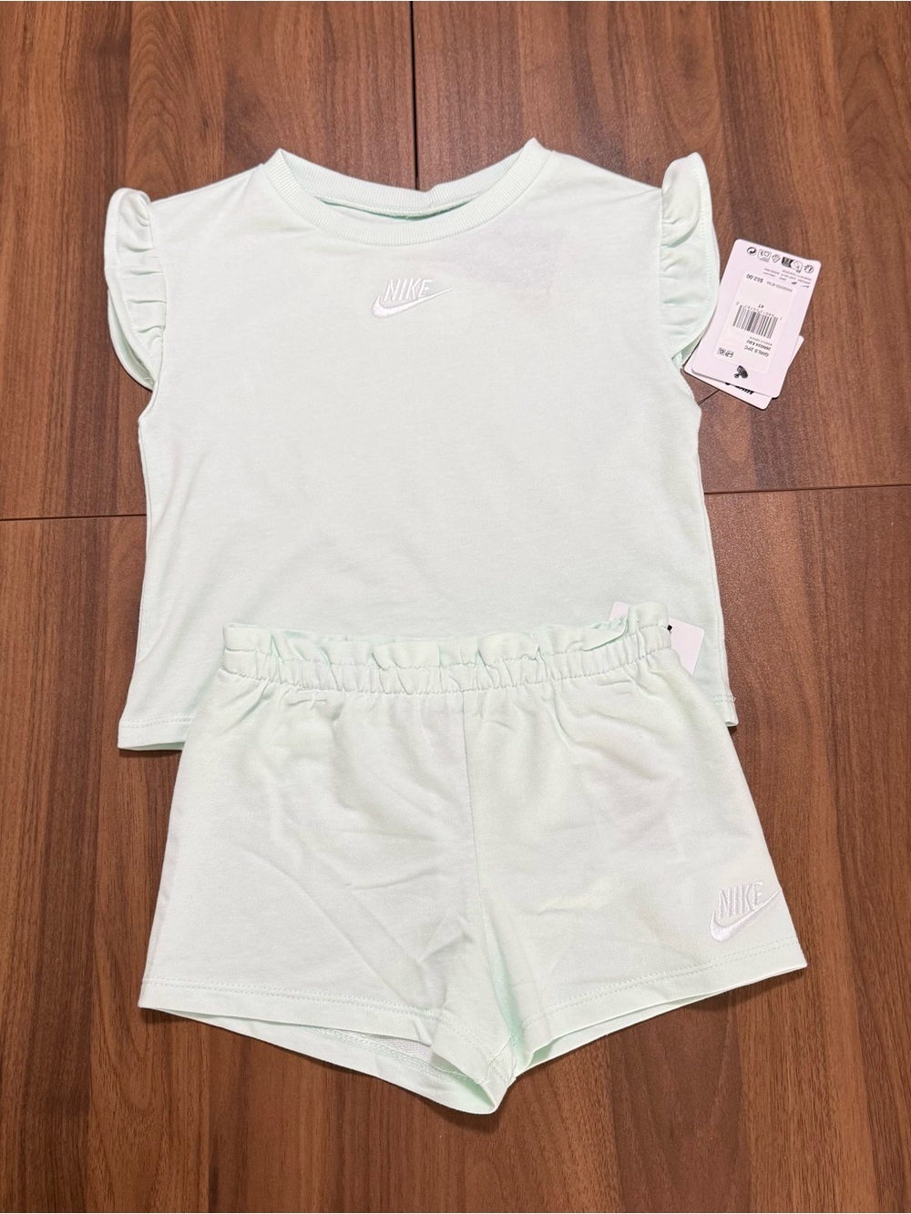 Nike Girls 2 Piece Matching Outfit Set Size 4T New